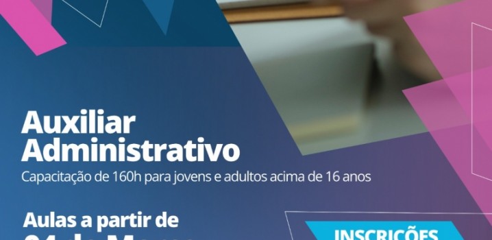 Fundo Social de Solidariedade de Hortolândia e SENAI oferecem curso de auxiliar administrativo