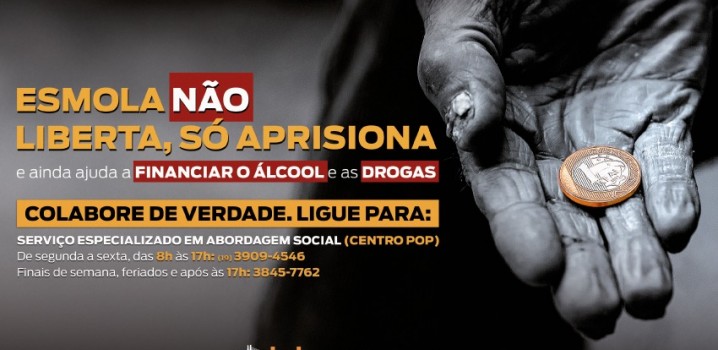 Hortolândia promove campanha de conscientização sobre doação de esmola