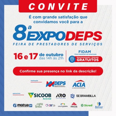 8ª EXPODEPS - Feira de Prestadores de Serviços