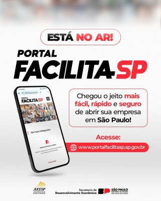 O Portal Facilita SP chegou para simplificar a abertura de empresas e proteger o empreendedor paulista