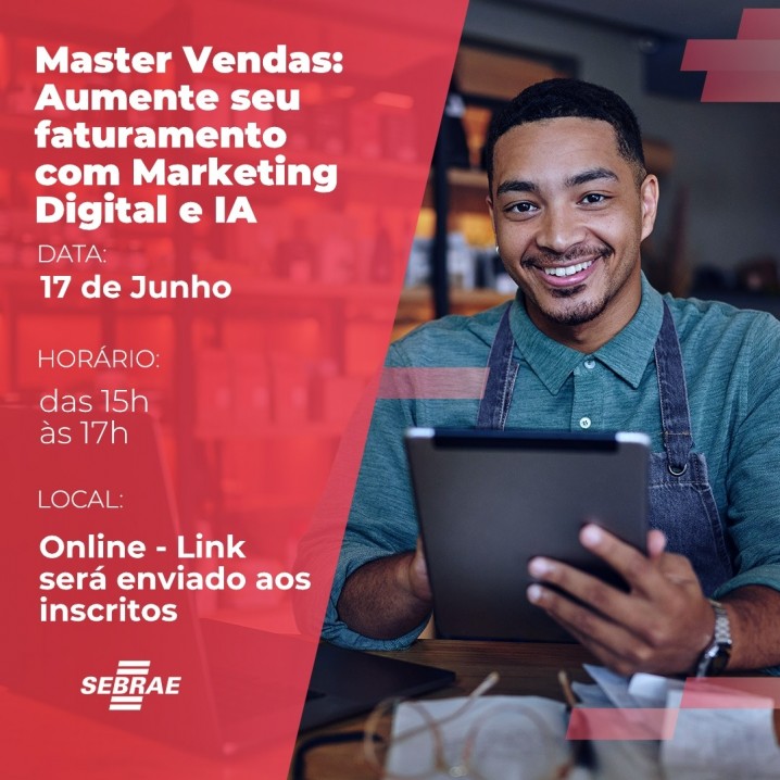 MASTER VENDAS: Aumente Seu Faturamento com Marketing Digital e IA!